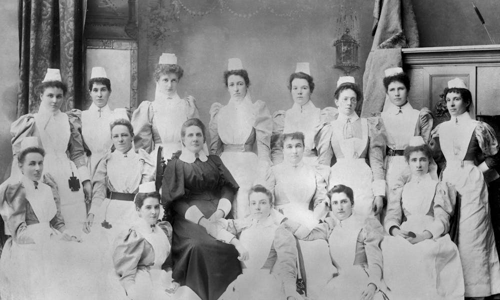 First Nightingale trained Lady Superintendent at the Melbourne Hospital