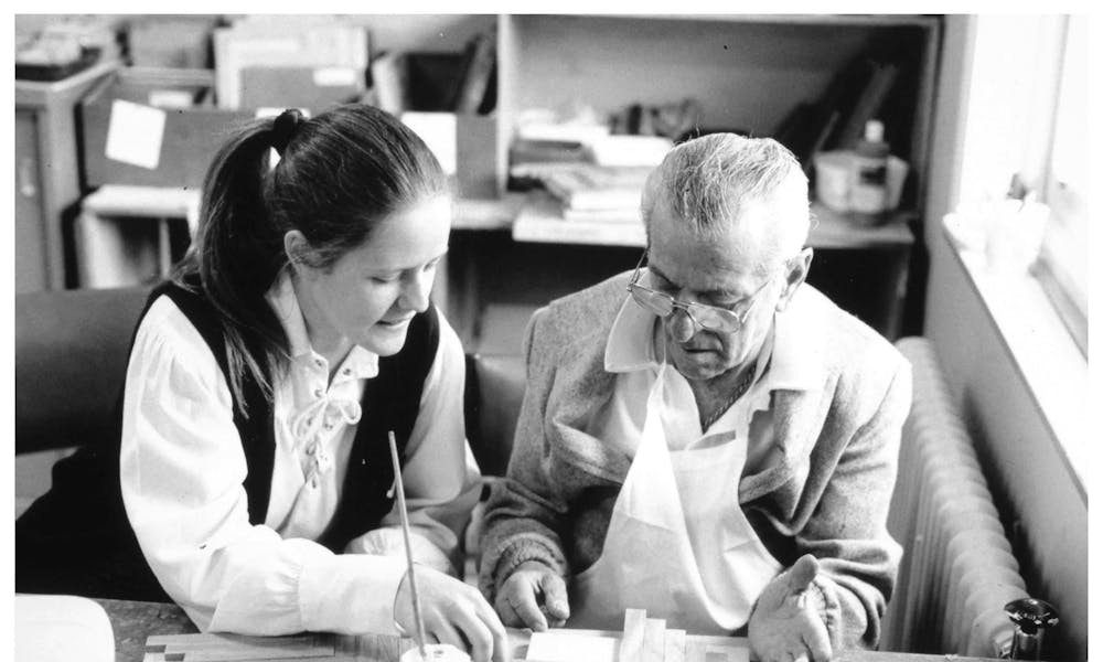 Occupational therapy at MECRS in 1995