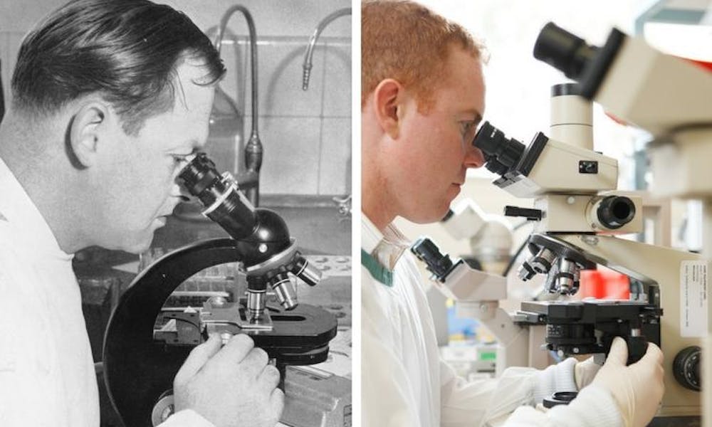 Then and now pathology