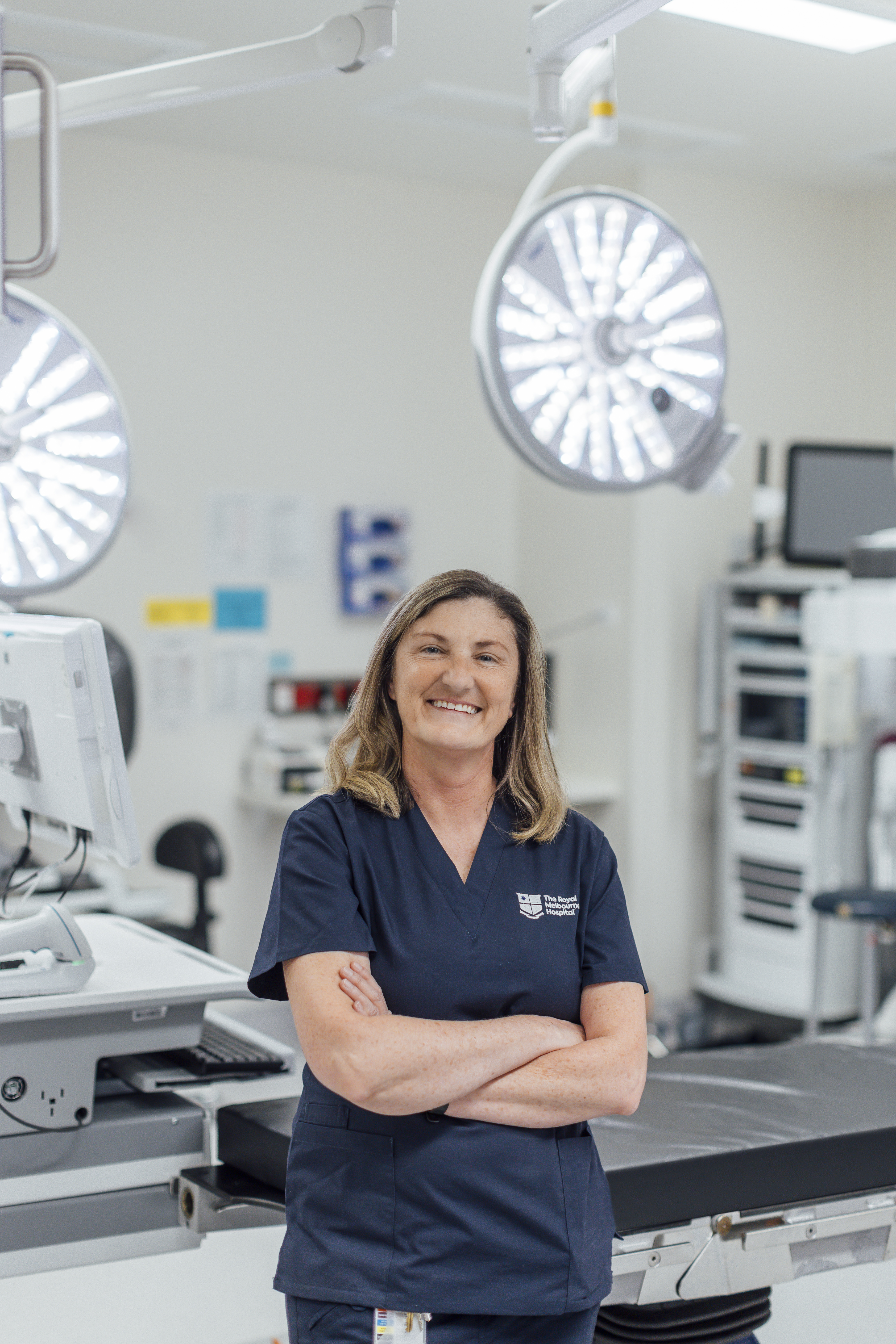 Professor Kate Drummond in surgery