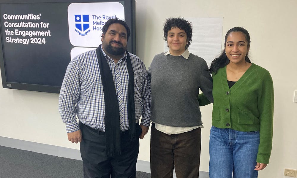 Basim with Community Engagement Strategy workshop participants