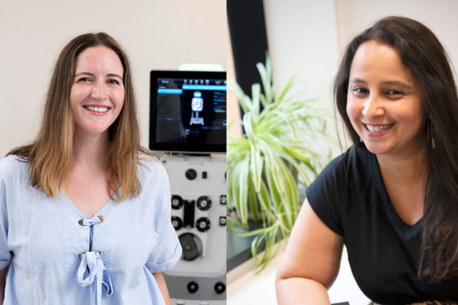 Grant winners Dr Emily See and Dr Yasmine Ali Abdelhamid