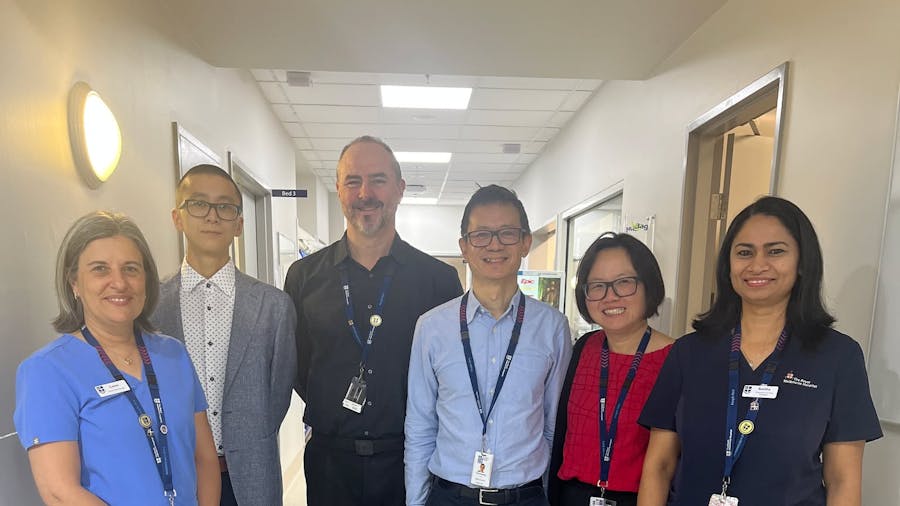 Innovative Vital Signs trial team