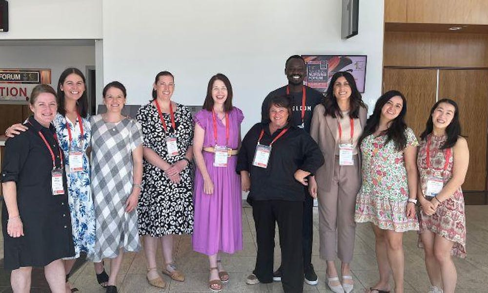 Group of nurses at 2022 National Nursing Forum in Darwin