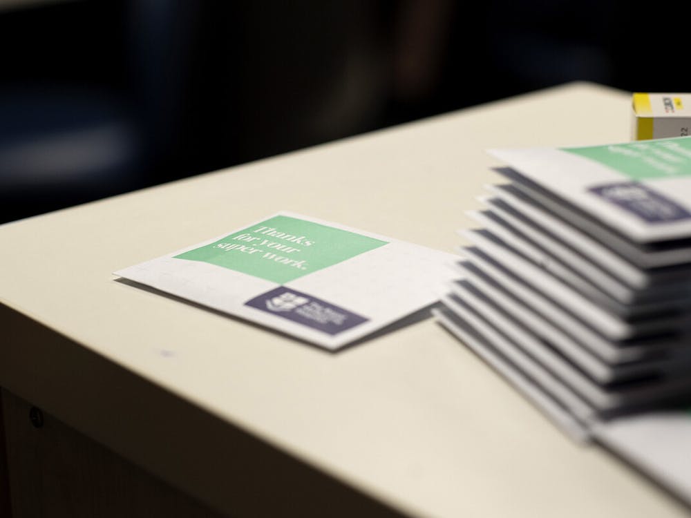 Branded 'thank you' envelopes for EMR project staff