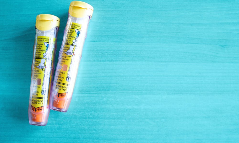 Epinepherine auto-injectors (EpiPen®)