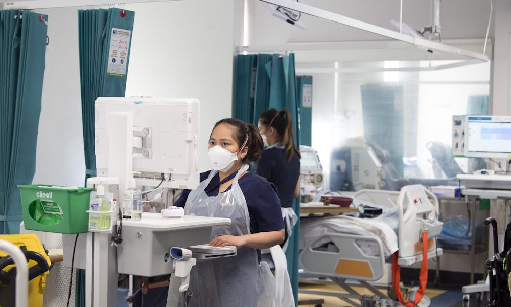Kidney Care nursing staff on the Dialysis Unit