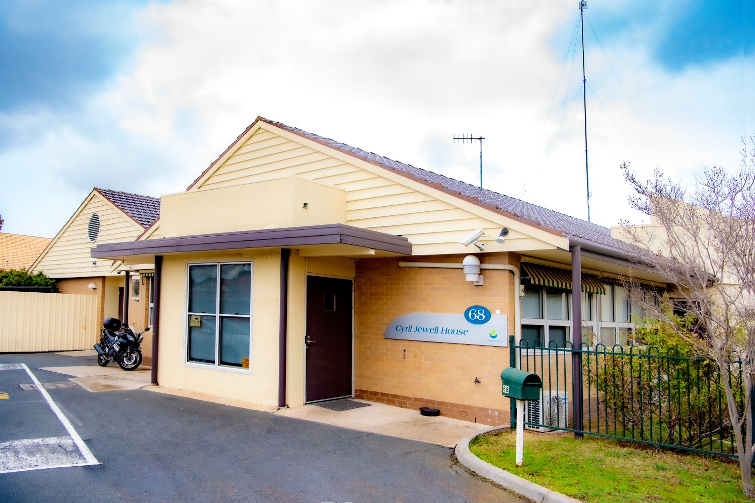 External view of Cyril Jewell House