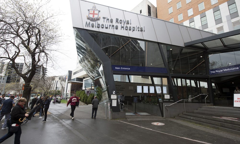 The RMH Parkville main entrance